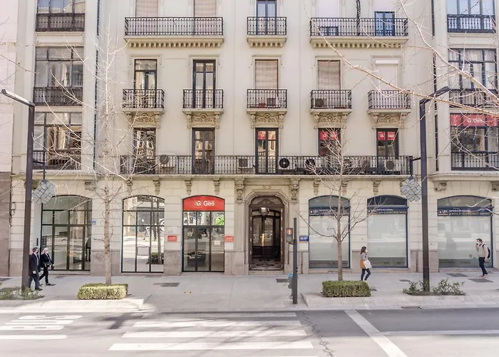 Appartamento Gran Via Centro Catedral Con Parking Ascensor Wifi Granada, Spagna